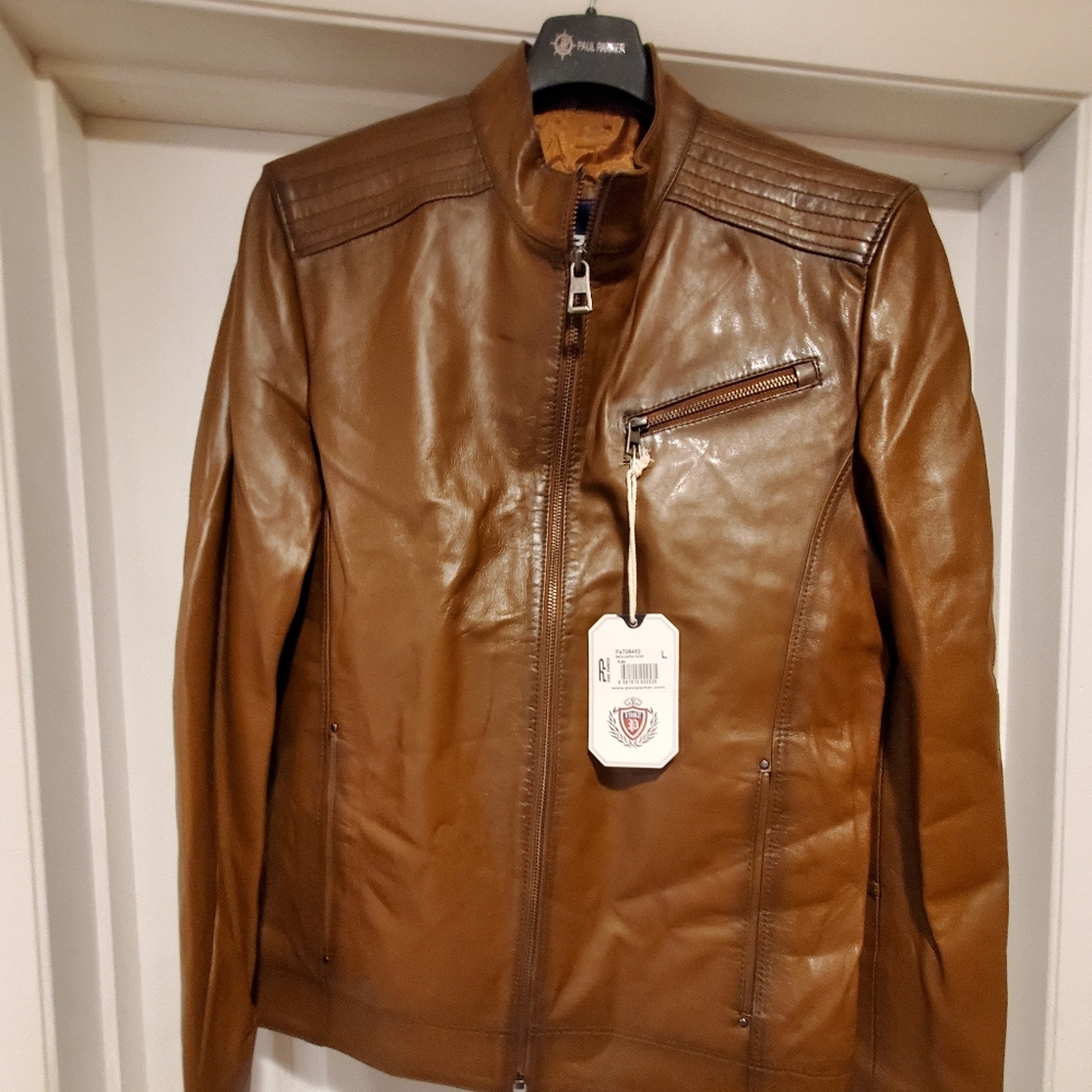 Mens leather jacket